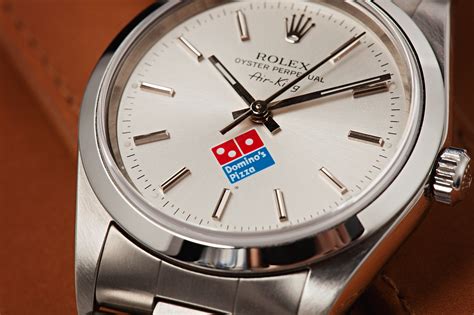 rolex air king domino's.